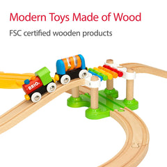BRIO compatibility with other BRIO sets enabling expanding adventures