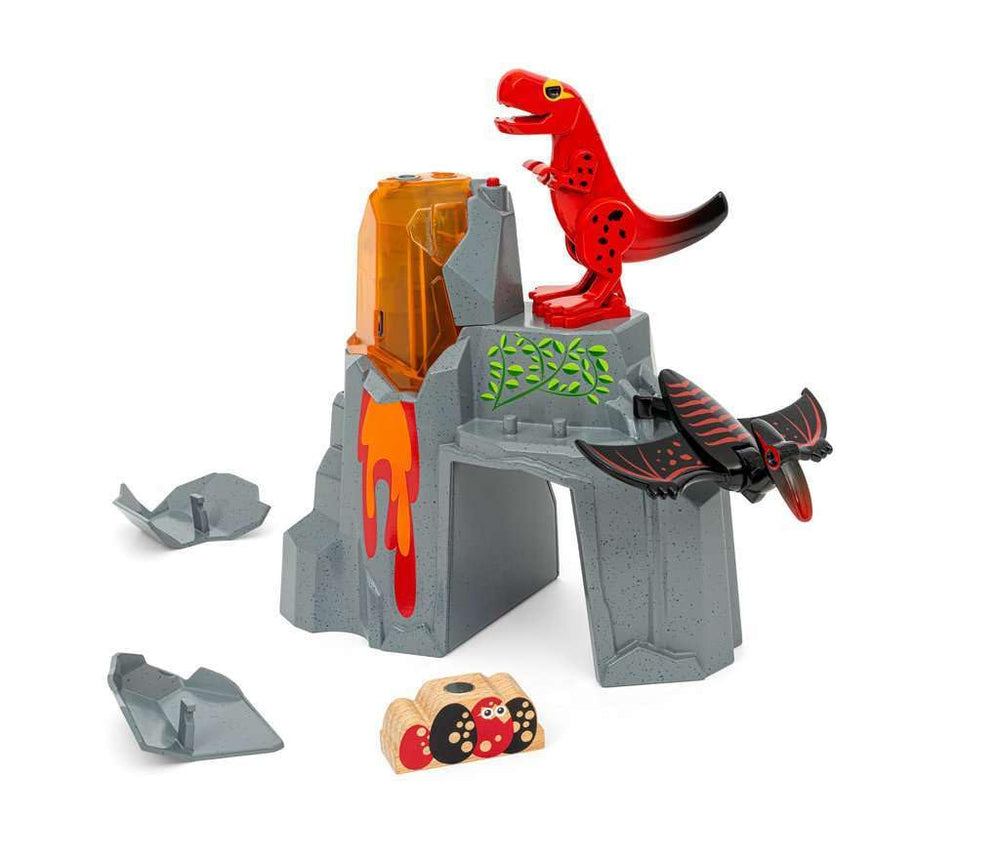 BRIO dinosaur eggs load for interactive storytelling in BRIO World