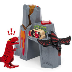 BRIO glowing lava lights create vivid atmosphere for storytelling