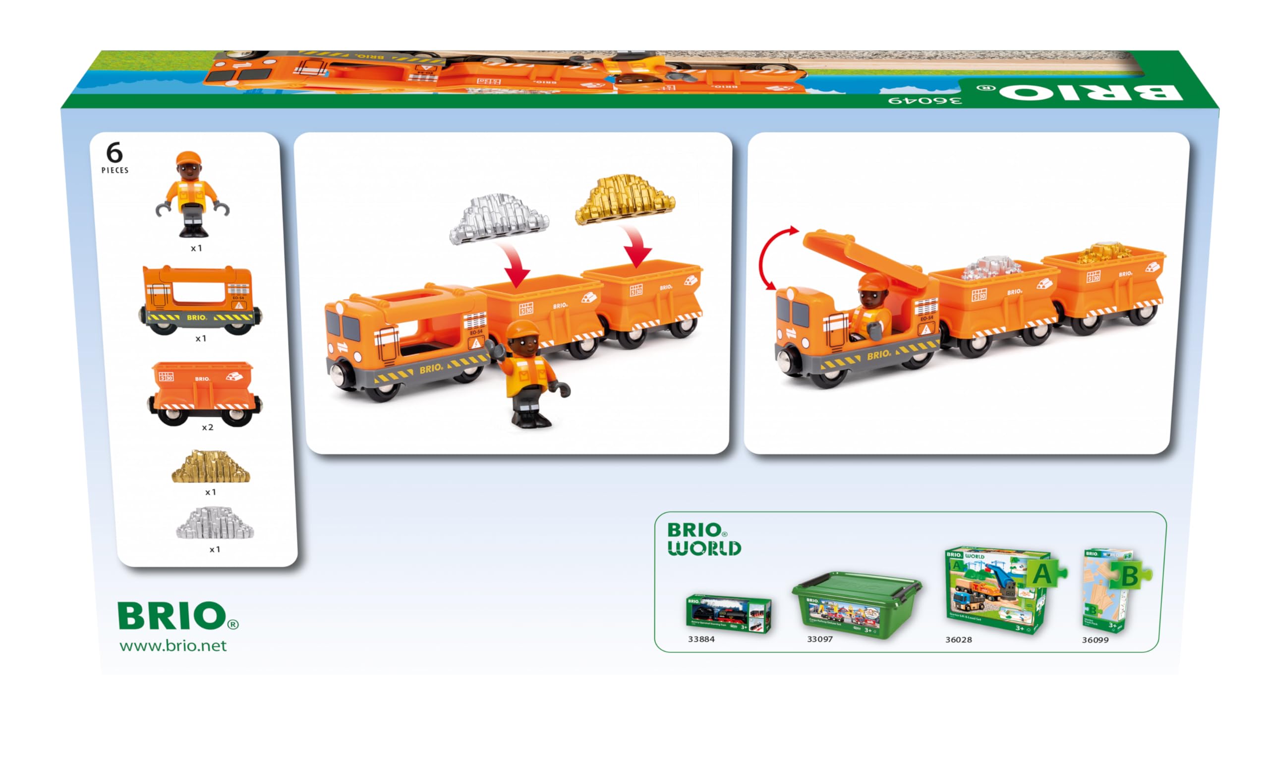 BRIO Gold and Silver Loads gleaming in the wagons