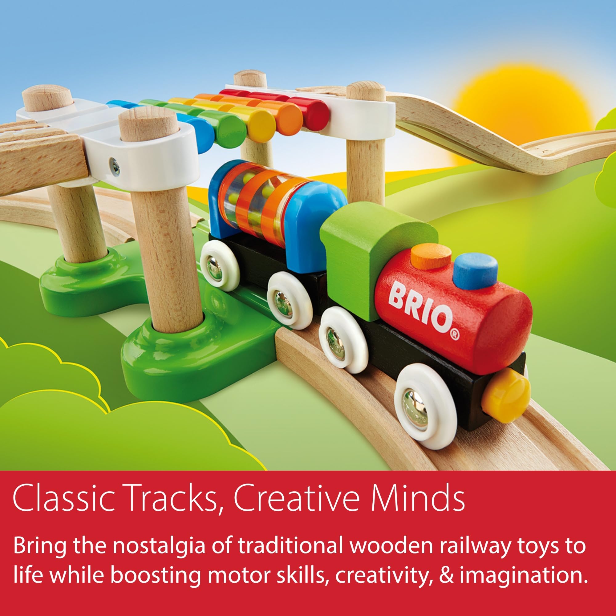 BRIO packaging box detail emphasizing FSC-certified materials