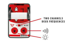 BRIO remote-travel-train battery compartment details and access.