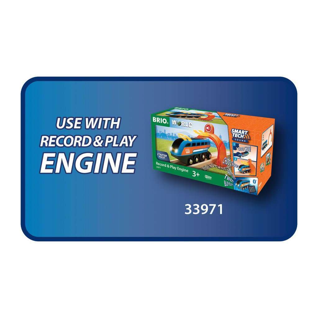 BRIO components promote hands-on play and fine motor skills