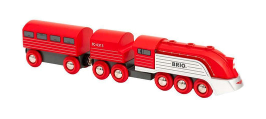 BRIO Streamline front engine showcases speed-ready design for imaginative play