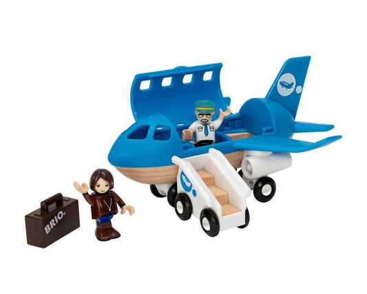BRIO World 33306 airplane with opening panel for imaginative play