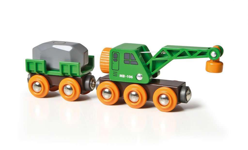 Removable cargo car sides allow varied loads