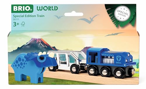 Blue Triceratops character adds storytelling and roleplay opportunities on BRIO World.