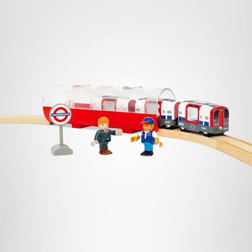 BRIO World passenger characters accompanying rides, supporting storytelling and fine motor play.