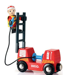 BRIO fire truck complements the engine for dynamic on-track missions