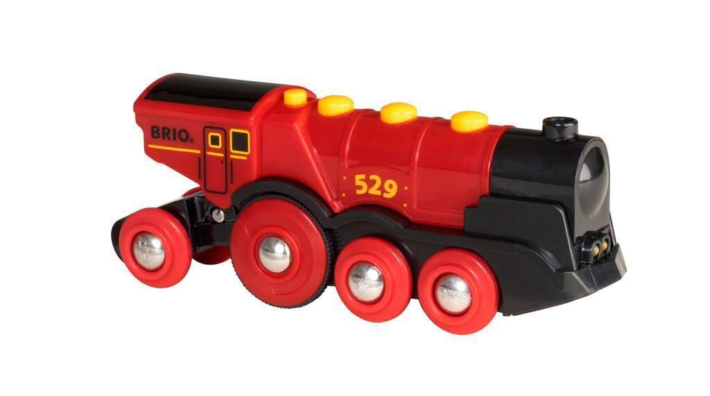 BRIO World tracks compatibility for seamless railway expansions.