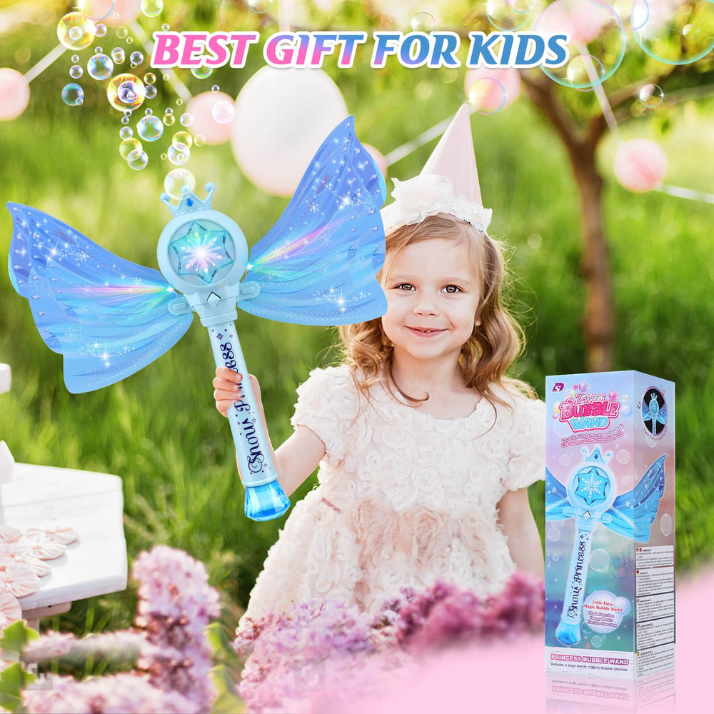 Britik Bubble Wands blue outdoor toy for sunny days