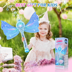 Britik Bubble Wands blue outdoor toy for sunny days