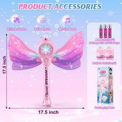 Britik Bubble Wands two bubble solutions included