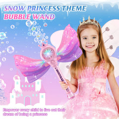 Britik Bubble Wands LED lights enhance bubble display