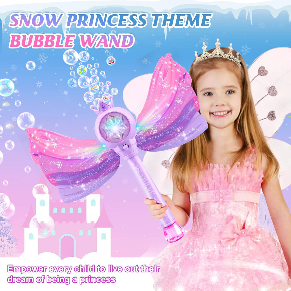 Britik Bubble Wands princess design sparks imaginative play.