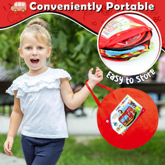 Britik Fire Truck Pop Up Tent sparks imaginative play with bright colors.