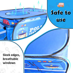 Britik Police Car Play Tent sparks roleplay and creative storytelling