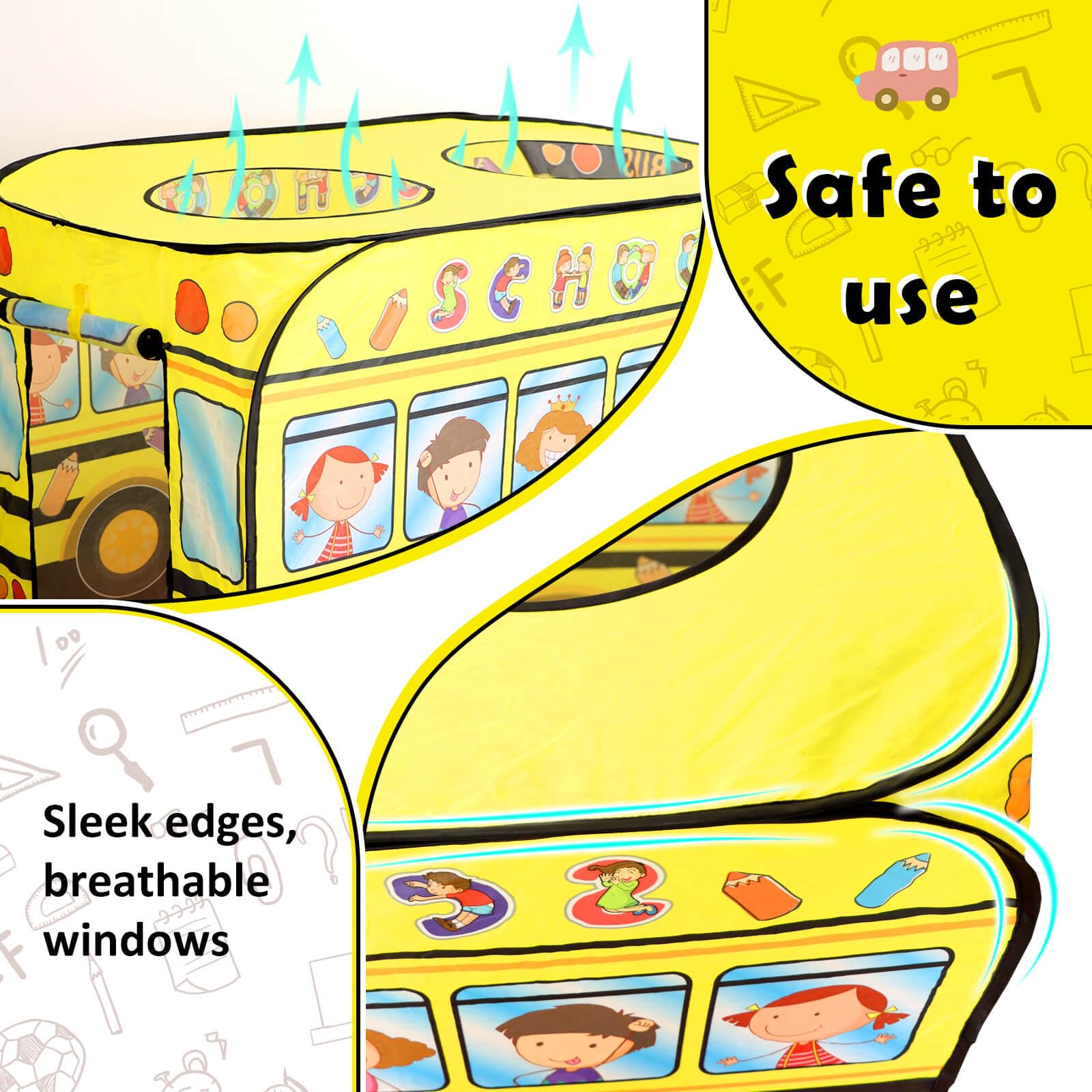 Britik tent doubles as toy storage bin to keep rooms tidy