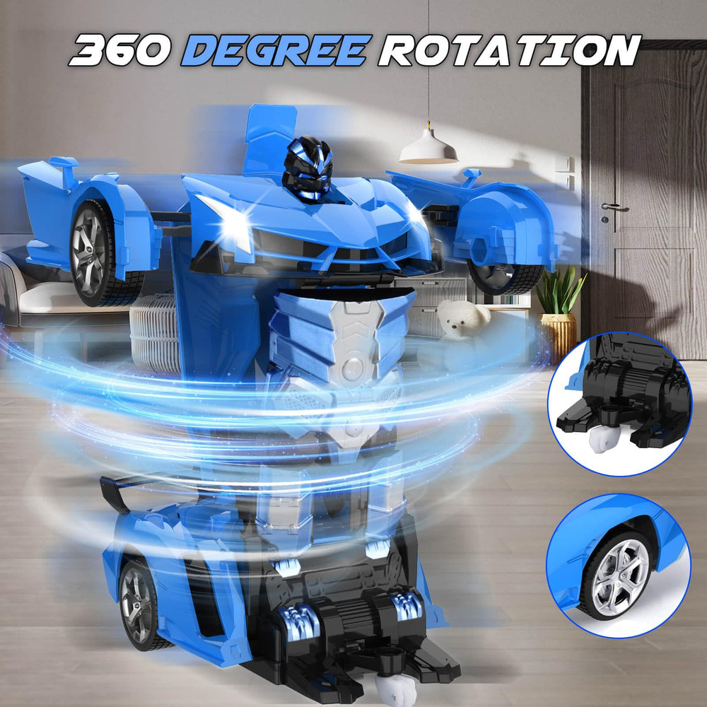 Britik Transform RC Car ideal kid gift for ages 4-8 with safe design.