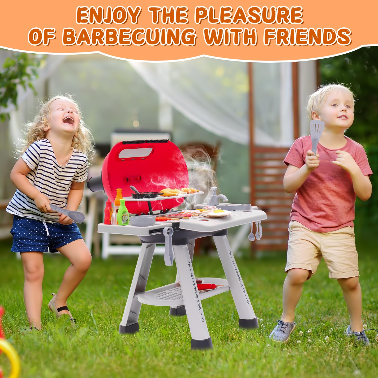Brixlytoys accessories include skewers and sausages to encourage sharing and teamwork.