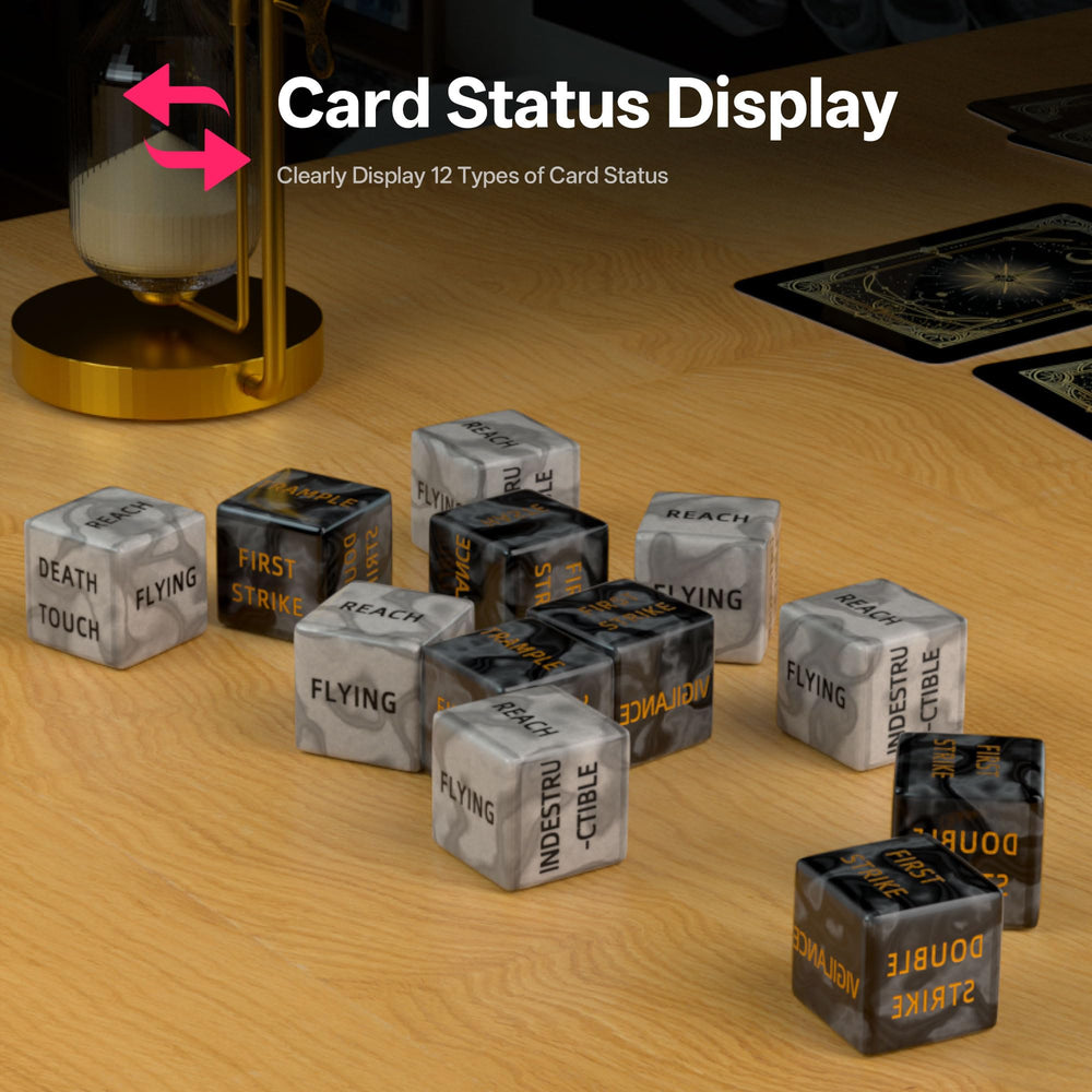 Brizago protective velvet pouches keep dice organized for game nights