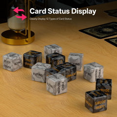 Brizago protective velvet pouches keep dice organized for game nights