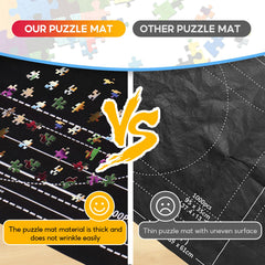 Brmoka mat rollup holds 3000 pieces for large, challenging puzzles
