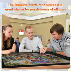 Brmoka smooth top reduces wrinkles and aids precise piece placement