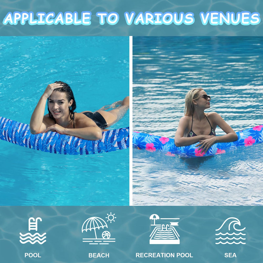 Soft fabric-covered Brmoka pool noodle offers gentle touch and wear-resistant comfort