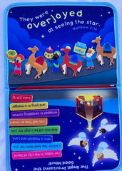 Brother Francis Nativity Busy Book shepherd figures for engaging activity