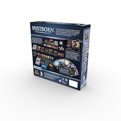 Brotherwise Mistborn allomancy cards showing metal-burn powers for strategic play.