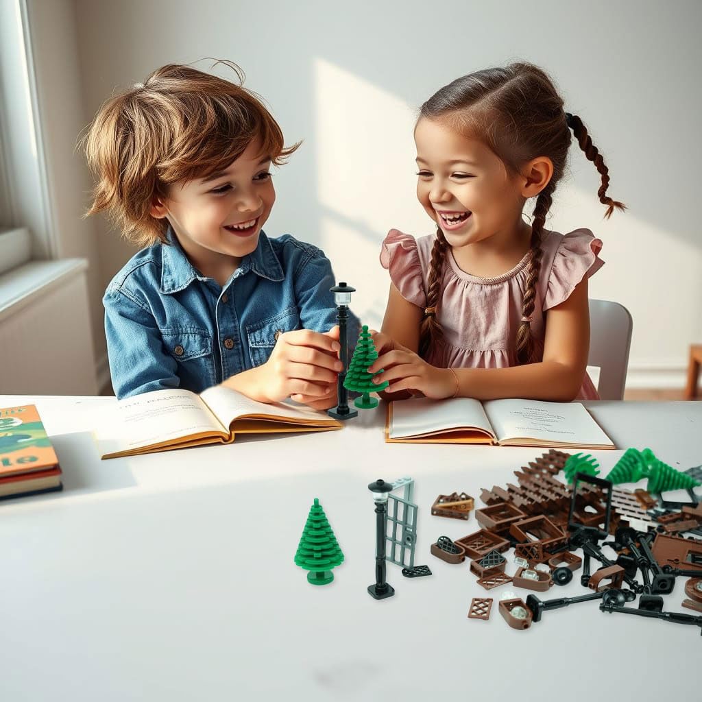 BroTex 130-piece set enables endless city ideas for kids play.