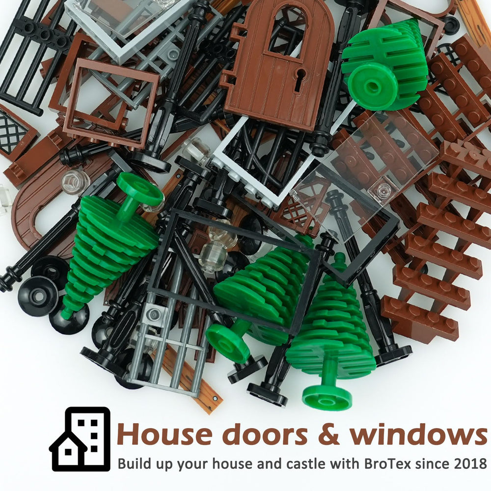 BroTex wooden printed tiles add texture and realism to urban dioramas.