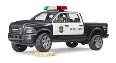 Bruder 02505 Ram 2500 Police Pickup dual-axle suspension for realistic movement
