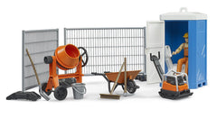 Bruder bworld 62008 construction site toilet for realistic site scenes