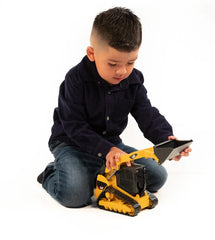 Bruder CAT Delta Loader ideal for indoor and outdoor play on multiple terrains