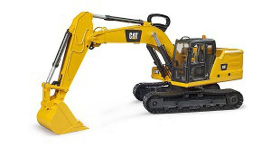 Bruder CAT Excavator 02484 with a functional arm for realistic construction play