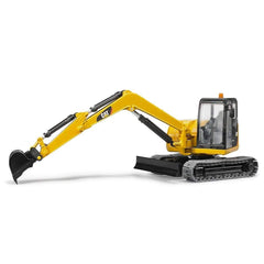Bruder Cat mini excavator cab opens for interactive pretend work