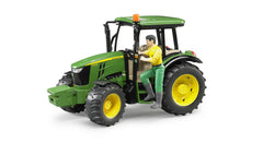 Detachable front weight on the Bruder 5115M allows attaching tools