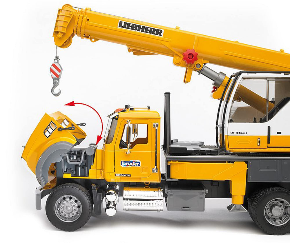 Bruder soft rubber-like tires for realistic handling