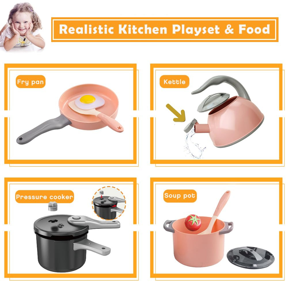 Salt and pepper shakers with fried egg for seasoning play