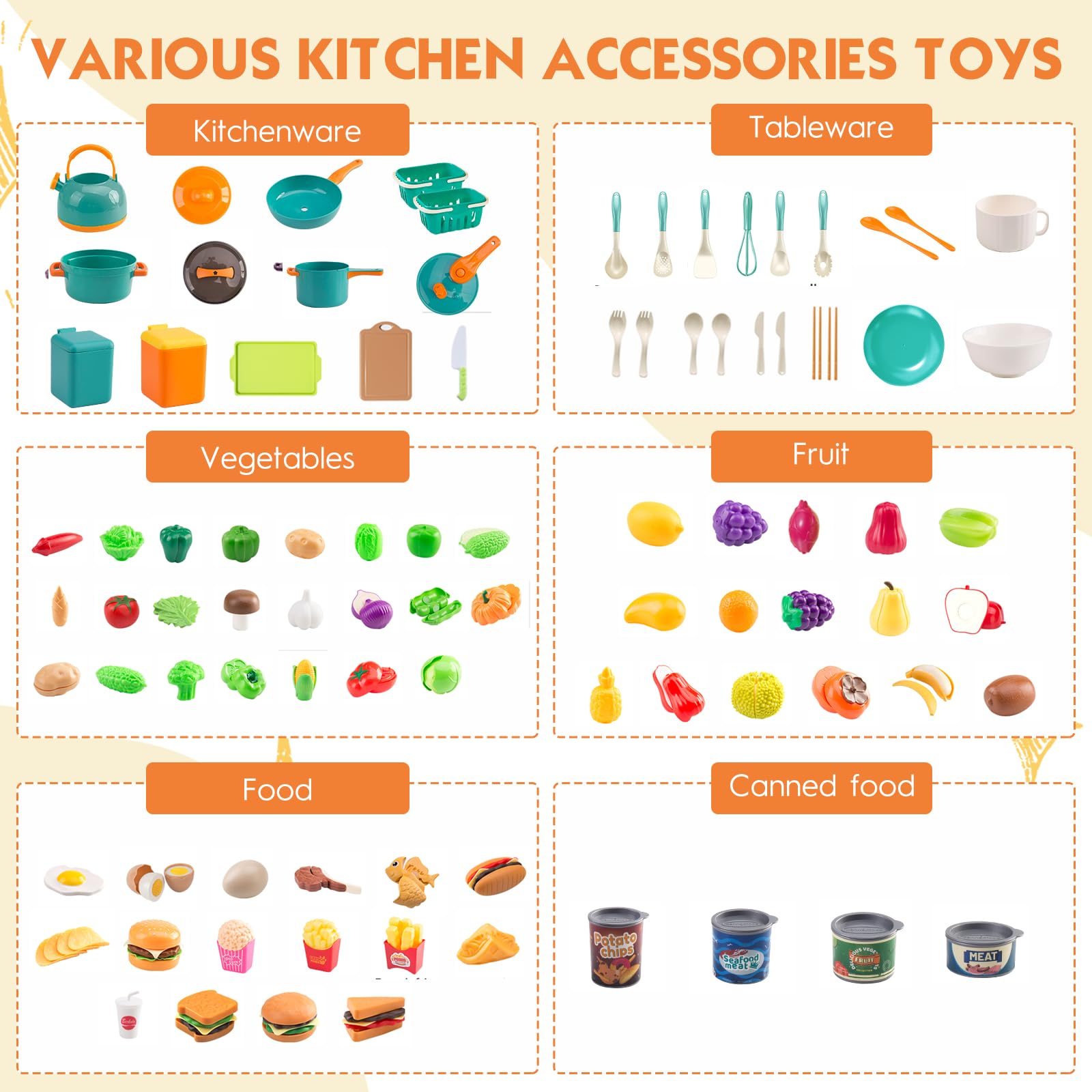 Bruvoalon tableware with cups and dishes for social play meals