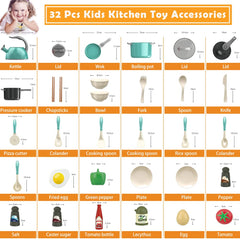 Bruvoalon tea kettle interactive feature supports tea-time pretend play
