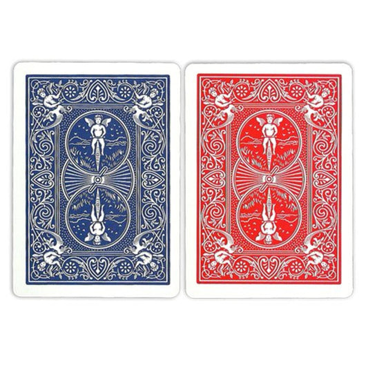 Brybelly Bicycle pinochle cards in blue deck for strategic play.