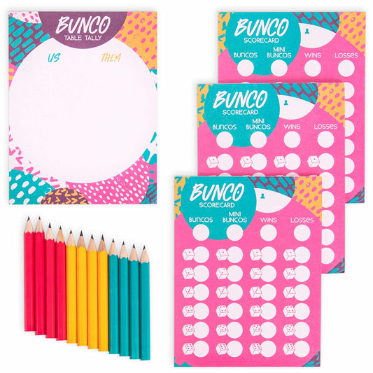 Brybelly Bunco score cards ready for tracking rounds