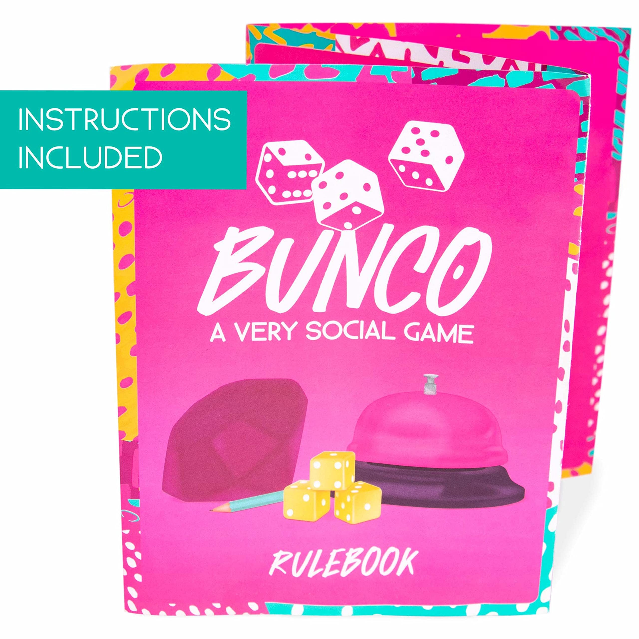 Brybelly Bunco premium tin keeps kit organized and portable
