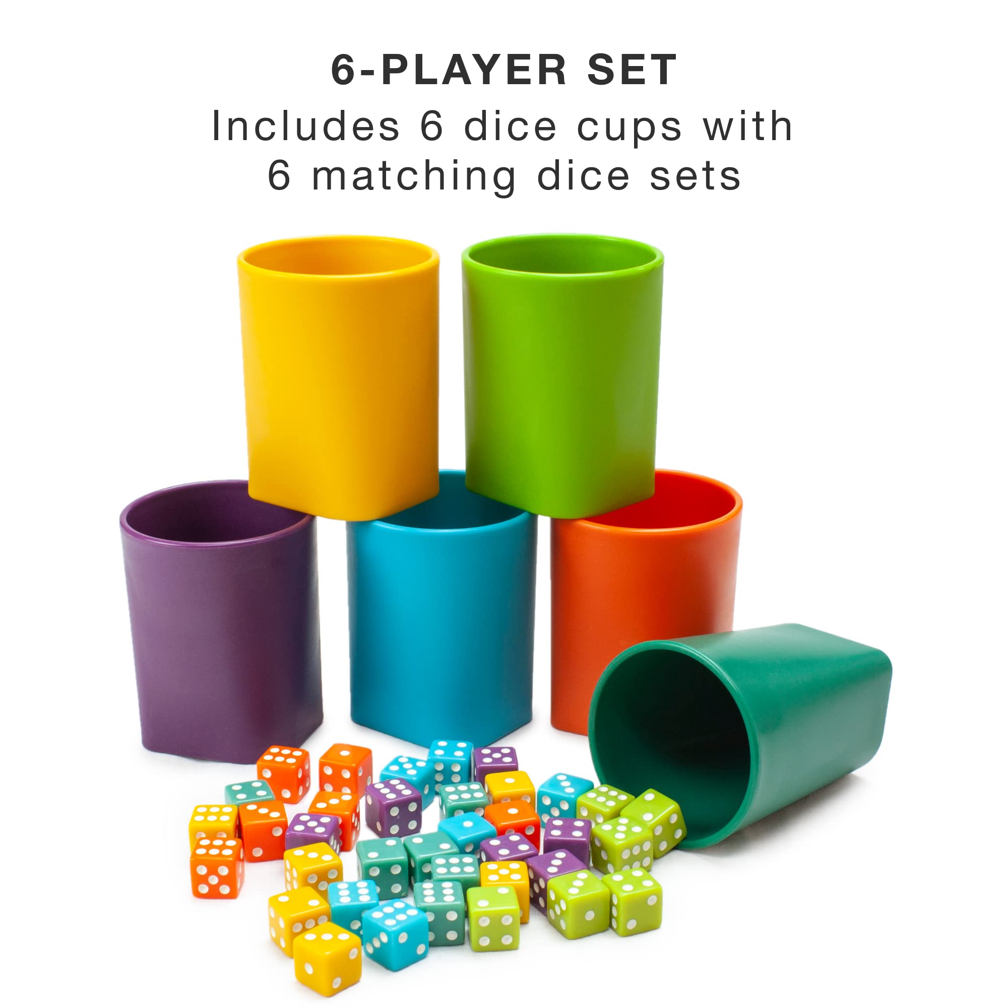Brybelly Farkle with Friends family game night scene with players smiling.