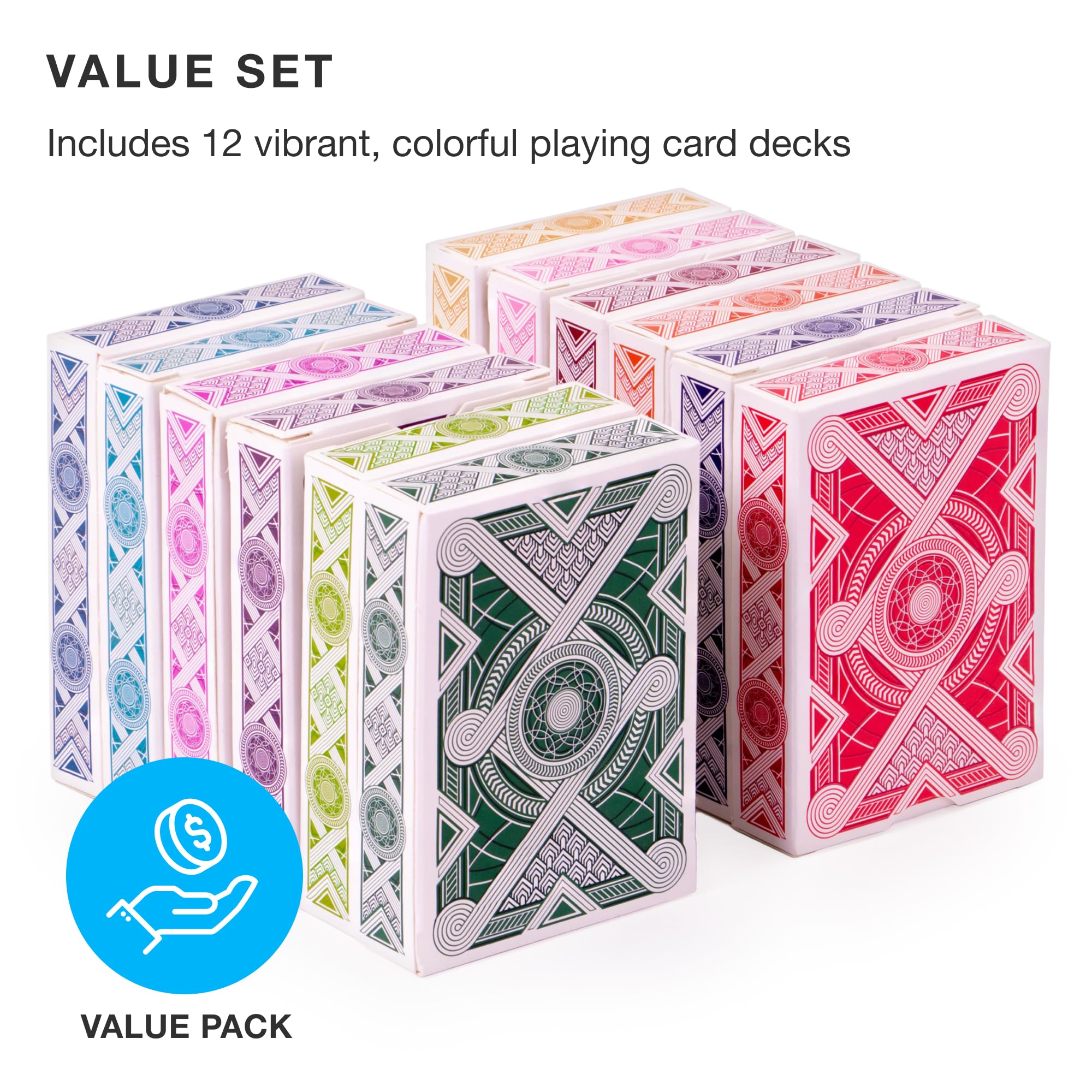 Brybelly Nertz deck boxes in vibrant colors for organization