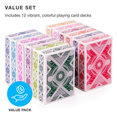 Brybelly Nertz deck boxes in vibrant colors for organization