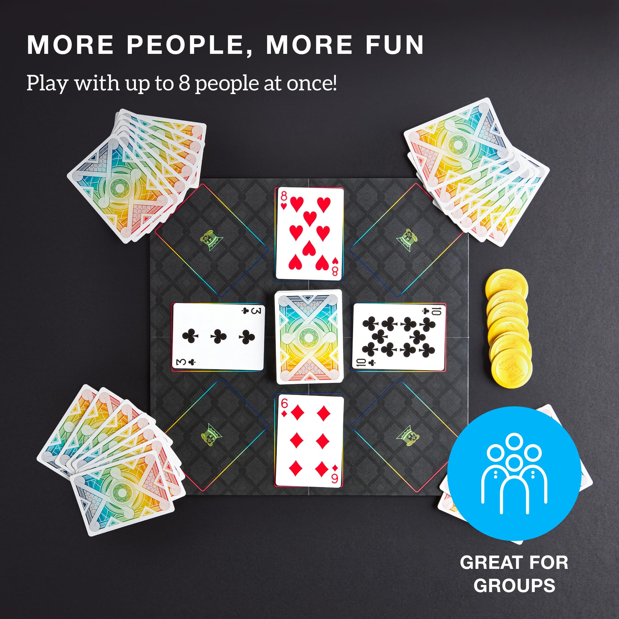 Brybelly Nertz Royal Rumble full-color game board and setup